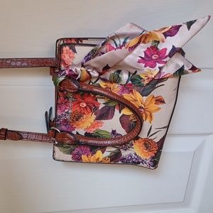 Dana Buchman Floral Crossbody Purse